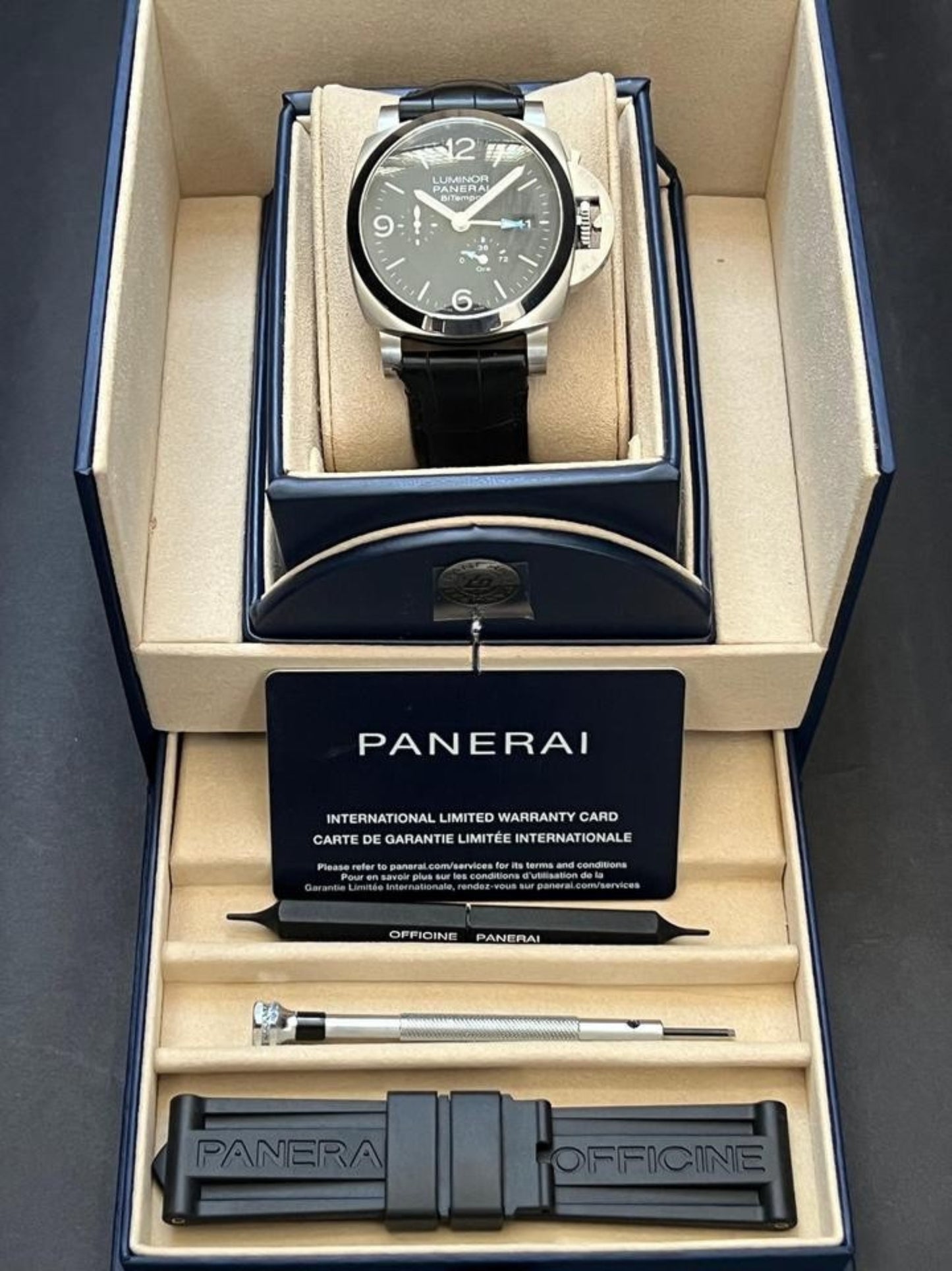 Panerai Luminor – BiTempo Nero – GMT 44mm