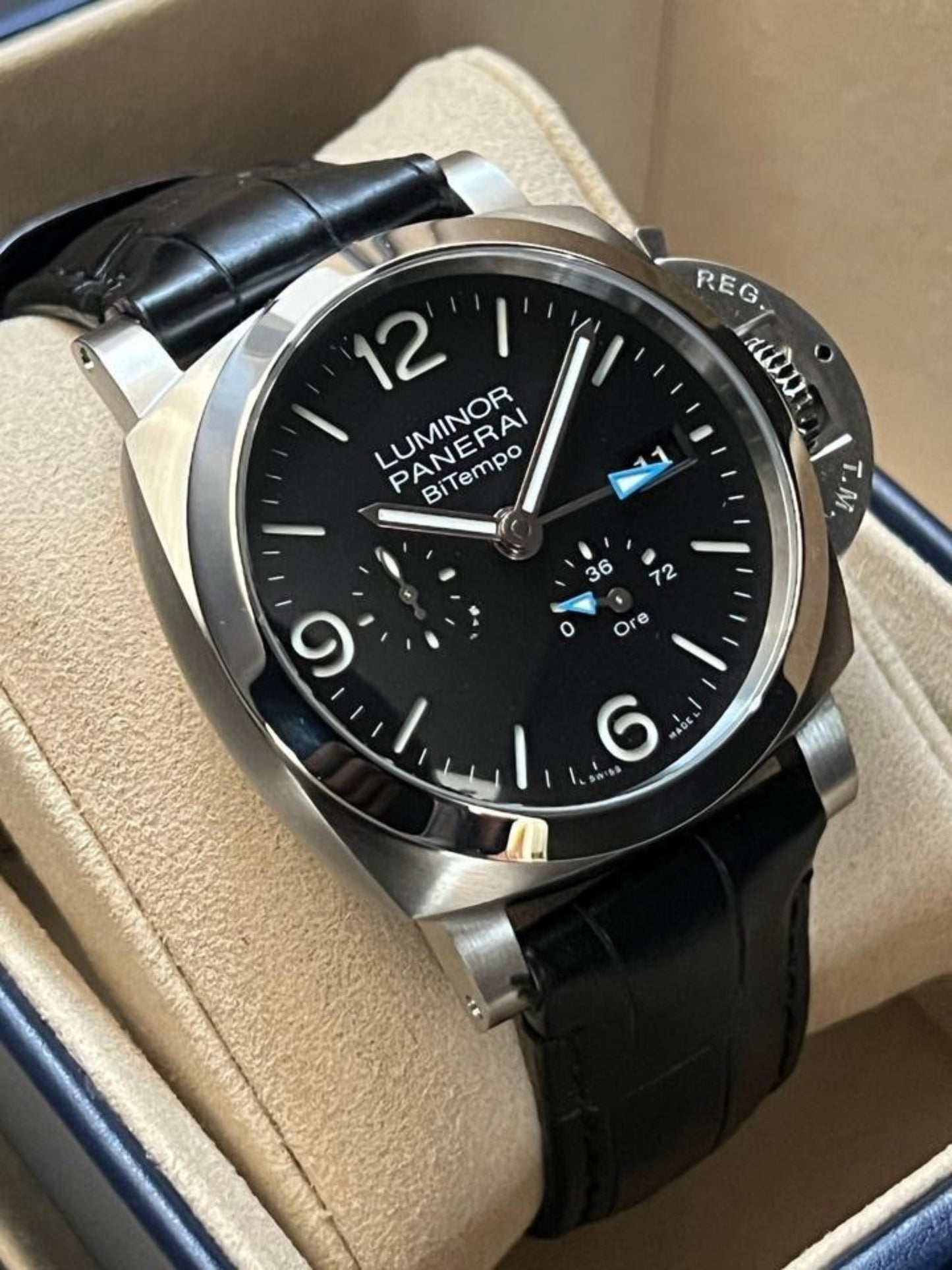 Panerai Luminor – BiTempo Nero – GMT 44mm