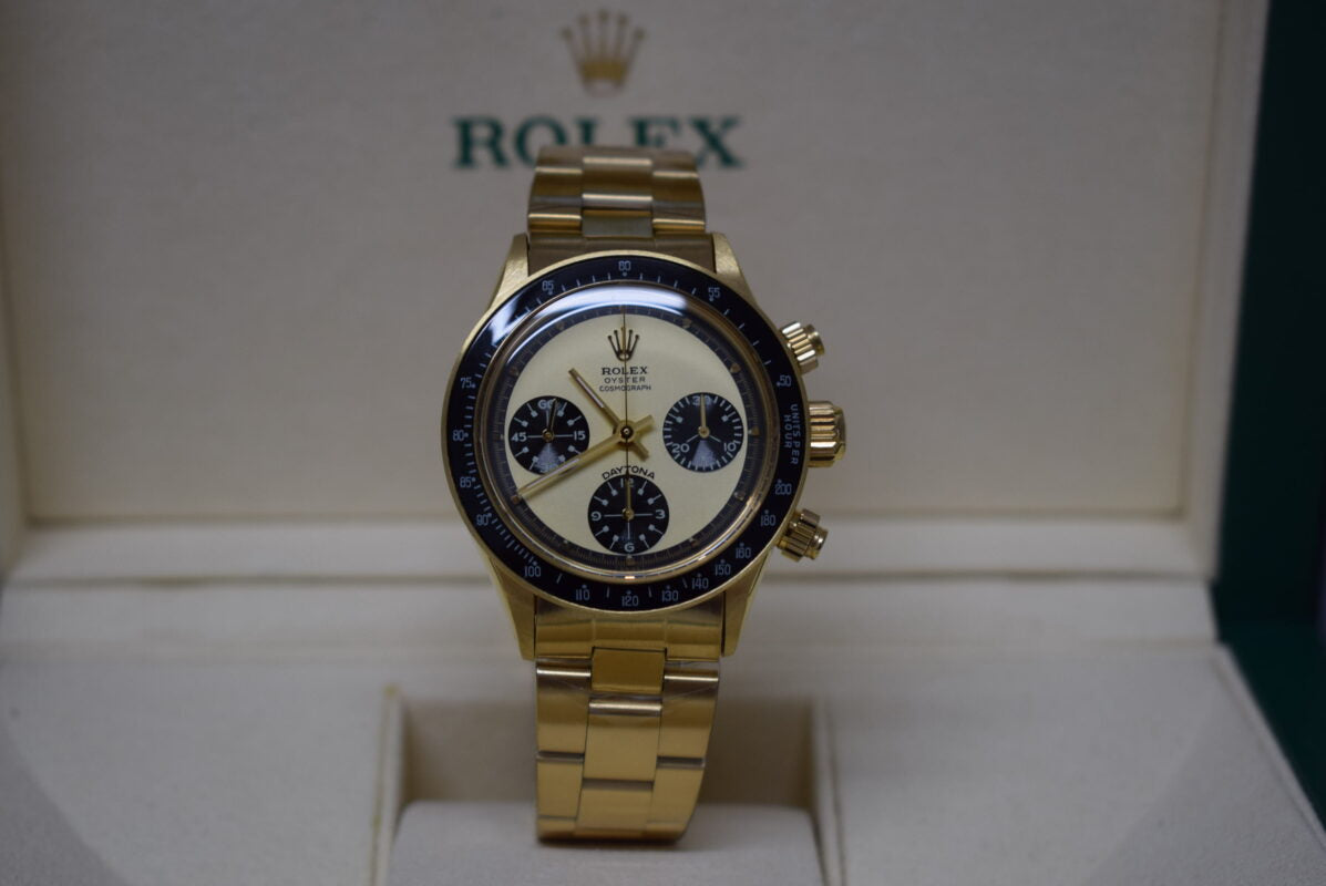 Daytona Paul Newman Vintage oro e blu