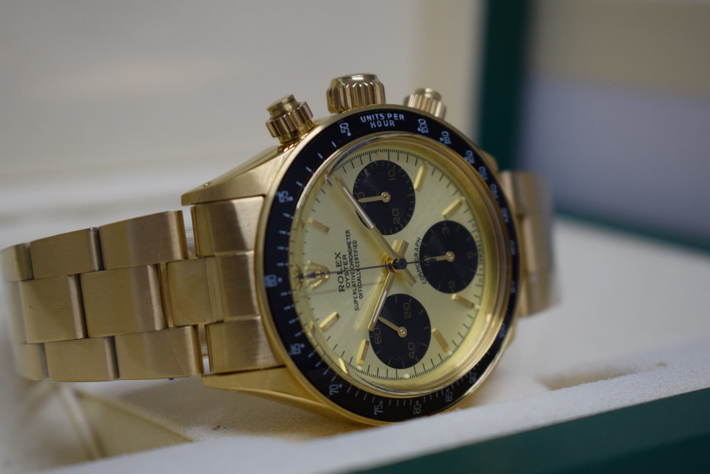 Daytona Paul Newman ref. 6263 Vintage oro giallo champagne dial