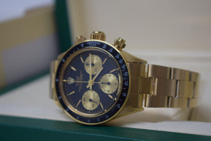 Daytona Paul Newman ref. 6263 Vintage oro giallo black dial
