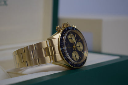 Daytona Paul Newman ref. 6263 Vintage oro giallo black dial