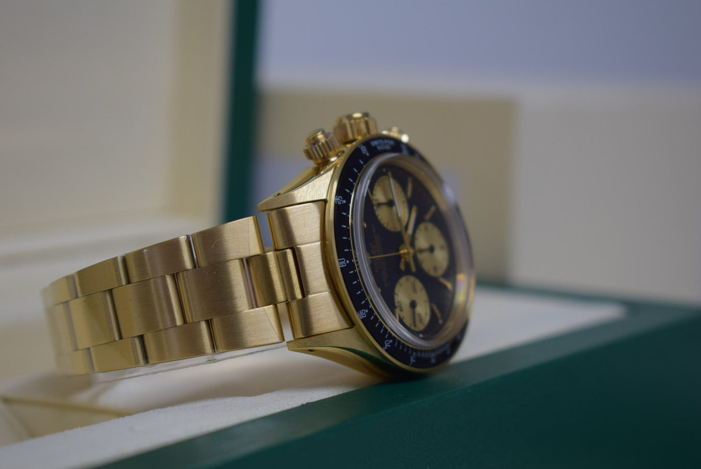 Daytona Paul Newman ref. 6263 Vintage oro giallo black dial