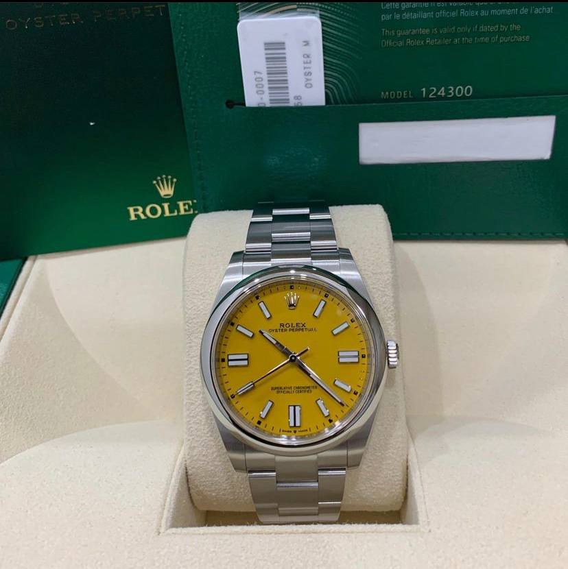 Oyster Perpetual 36 mm Giallo
