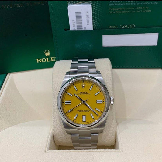 Oyster Perpetual 36 mm Giallo