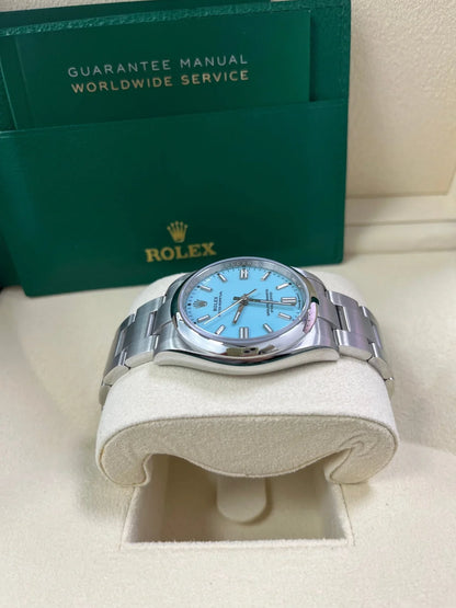 Oyster Perpetual 36 mm azzurro